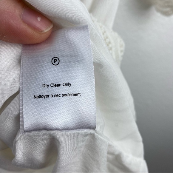 HEARTLOOM White Soma Dress with Lace insets, M - Picture 10 of 12